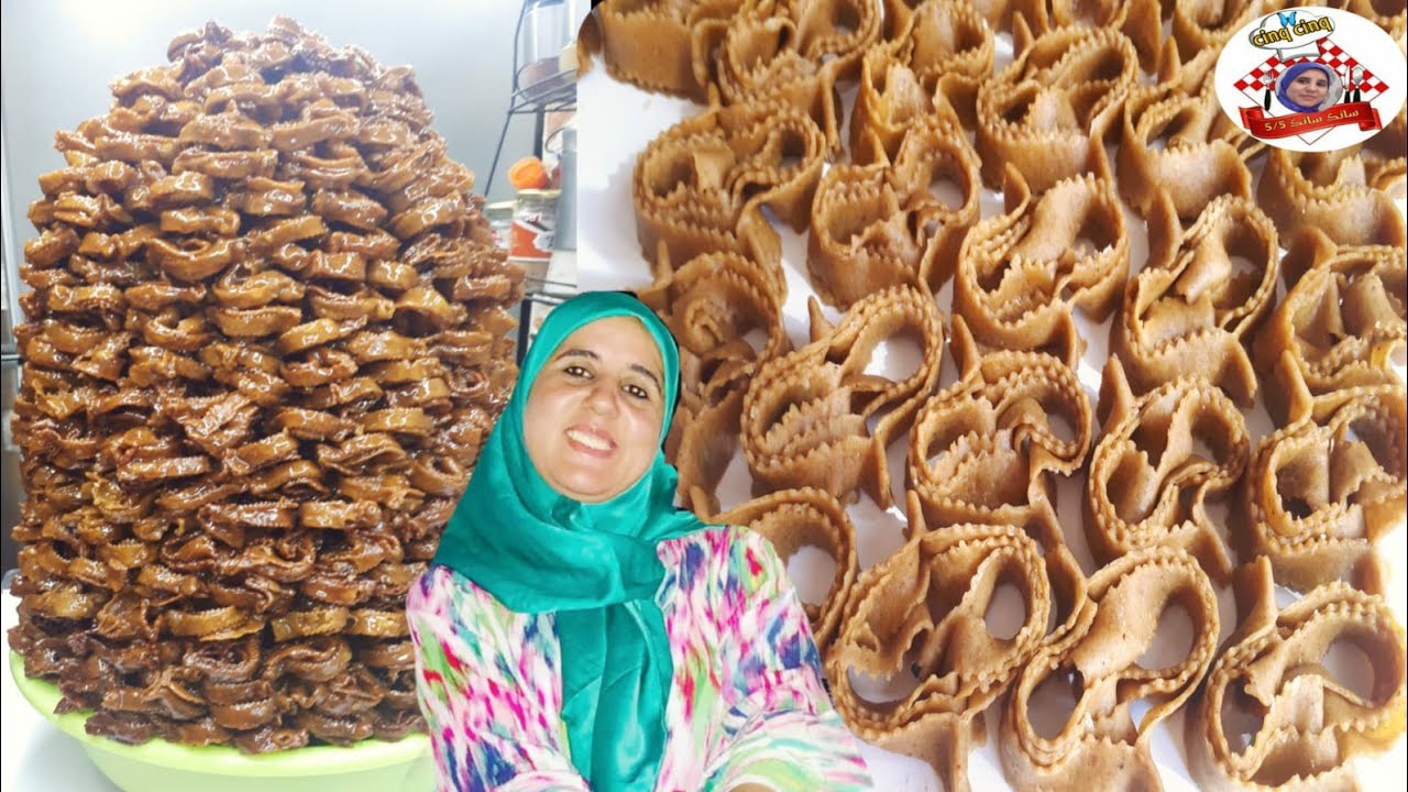 أروع شباكية 👌 بدون زبدة ولابيض ولا خميرة ساهلة ماهلة وجديها بوحدك بلا عوين 👍هشيشة معلكة... chabakia