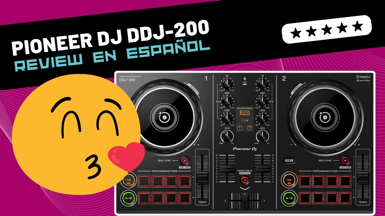 Pioneer DJ DDJ-200 🇪🇸 Unboxing & Review