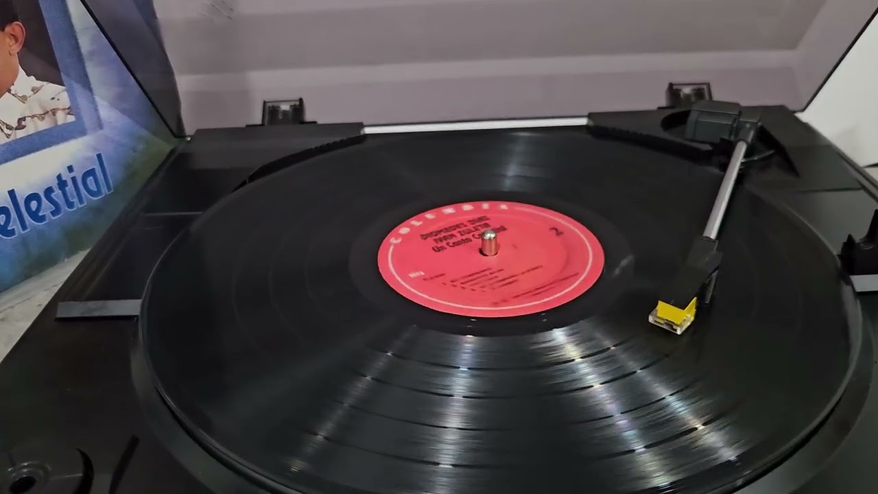 Diomedes Díaz  - Me acompañó la suerte - Canto celestial 1995 #vallenato #diomedesdiaz #vinyl 