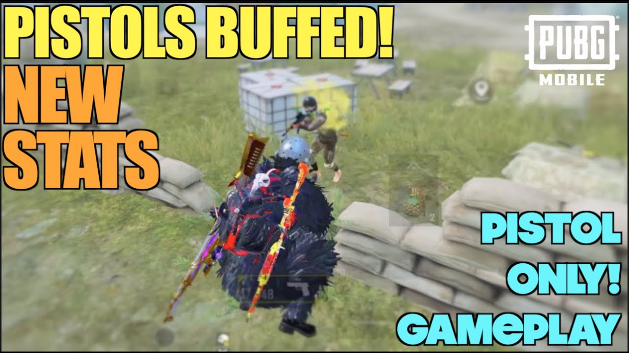 THEY BUFFED PISTOLS HARD! JOHN WICK STYLE GAMEPLAY PUBG MOBILE