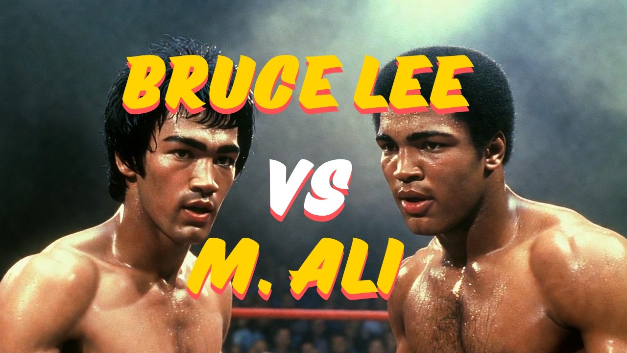 Bruce Lee vs Muhammad Ali – AI Brings the Ultimate Fantasy Fight to Life! 🥊🔥