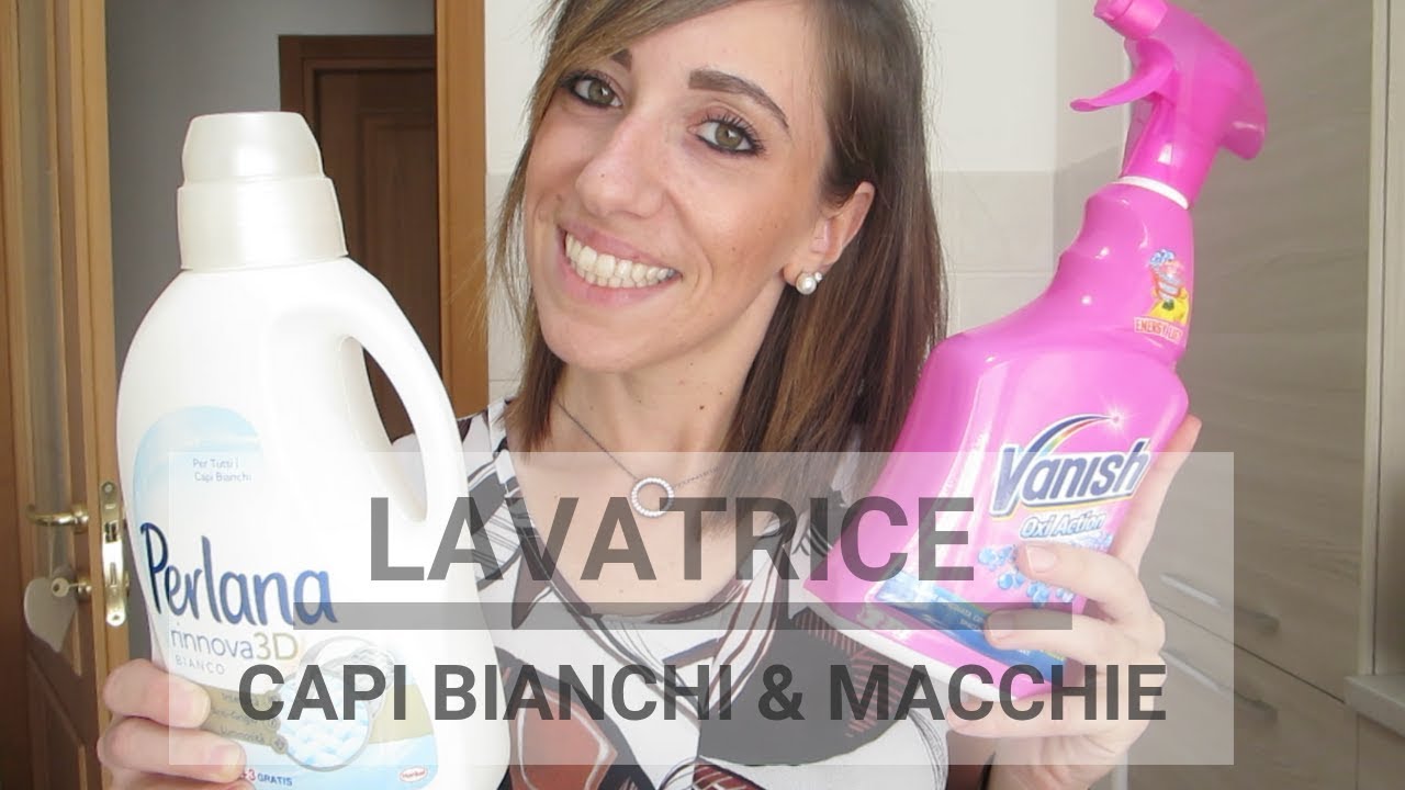 Prodotti preferiti lavatrice per capi bianchi e macchie