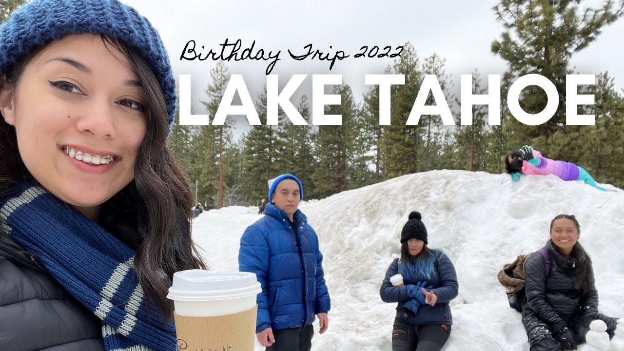 We went to South Lake Tahoe, CA! | Chill Winter Travel Vlog + Snow Day
