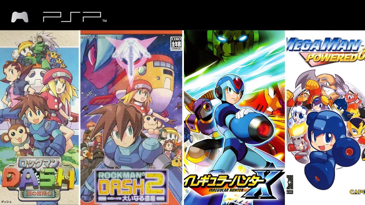 Игры Mega Man (RockMan) для PSP