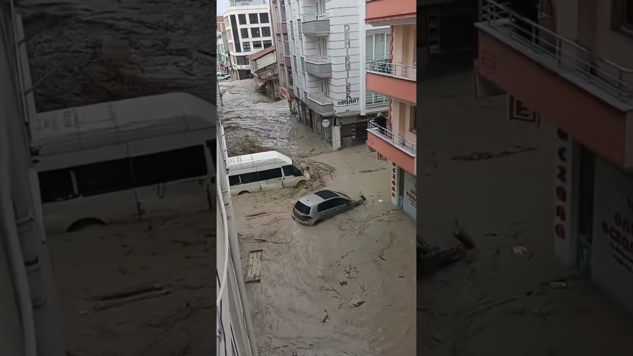 Powerful Flash Flood &ndash; Nature's Fury #viral #floods #flood #trending #disaster #viral