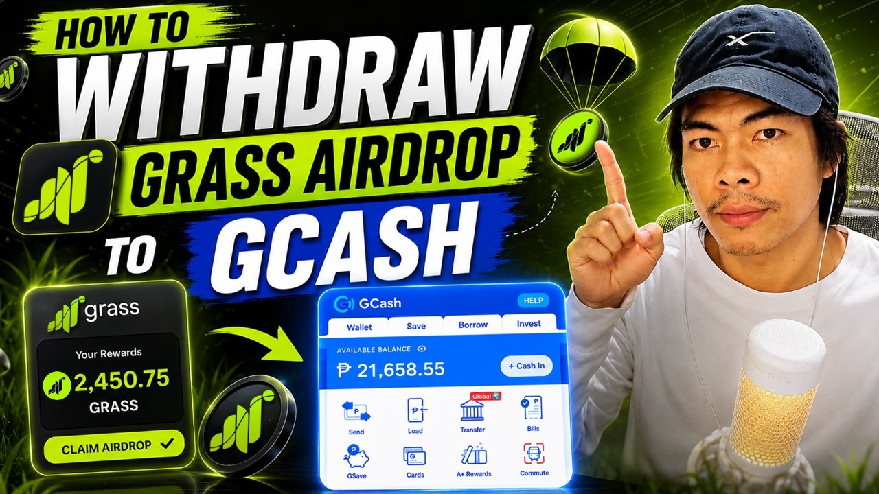 How to Withdraw Grass Airdrop to GCash