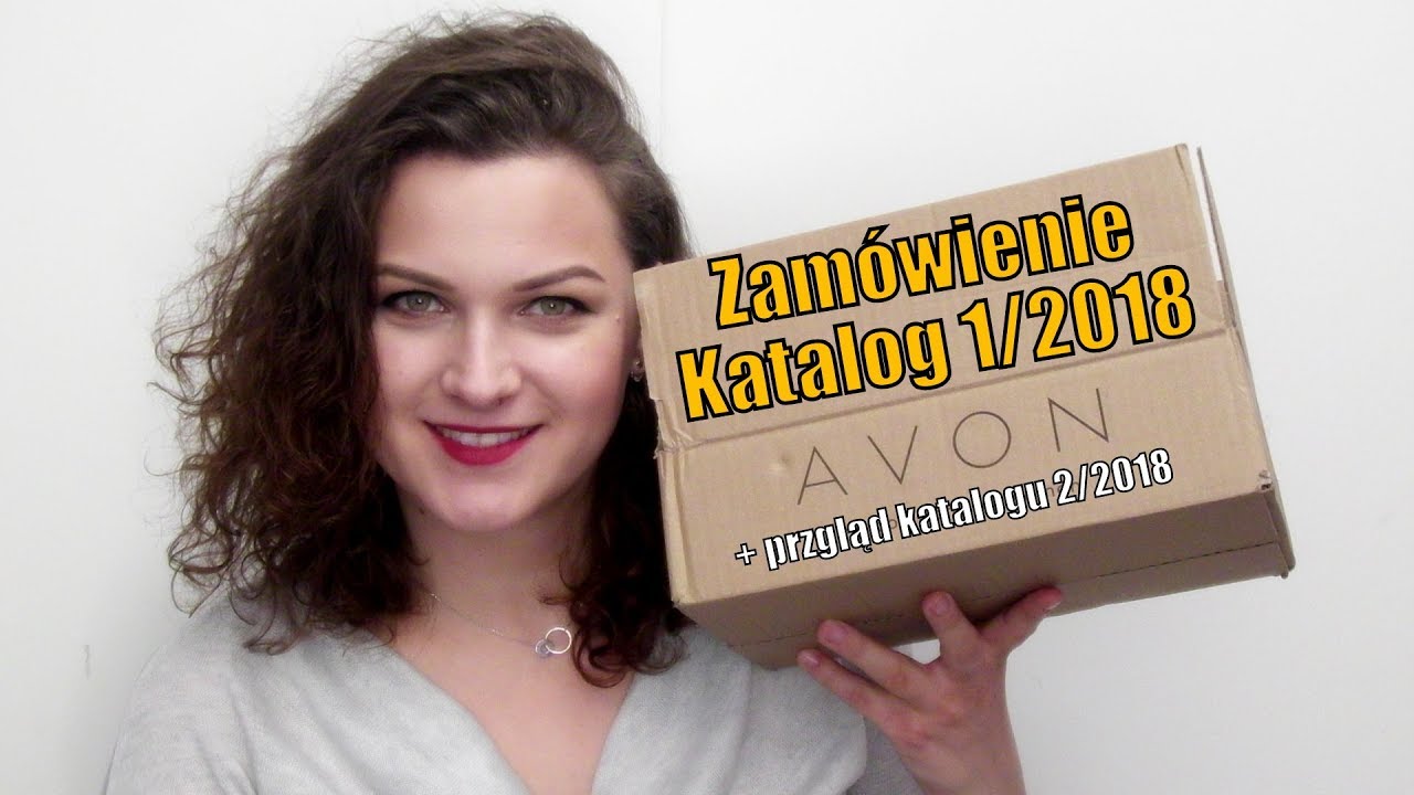 Zamówienie Avon Katalog 1/2018 + przegląd katalogu 2/2018