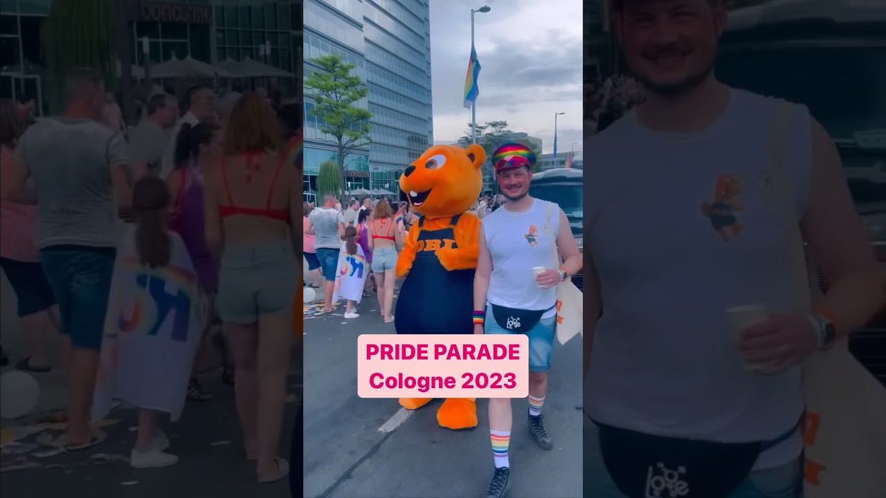 🏳️&zwj;🌈PRIDE PARADE COLOGNE #pride #queer #booktube #shorts #trendingshorts #lgbt  #gayreader #csd