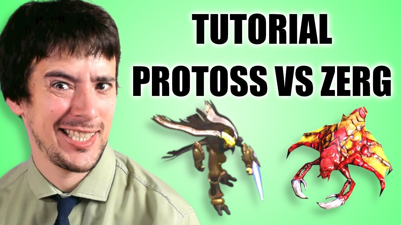Tutorial Protoss vs Zerg Parte 1 - Principiantes Rango F-E-D