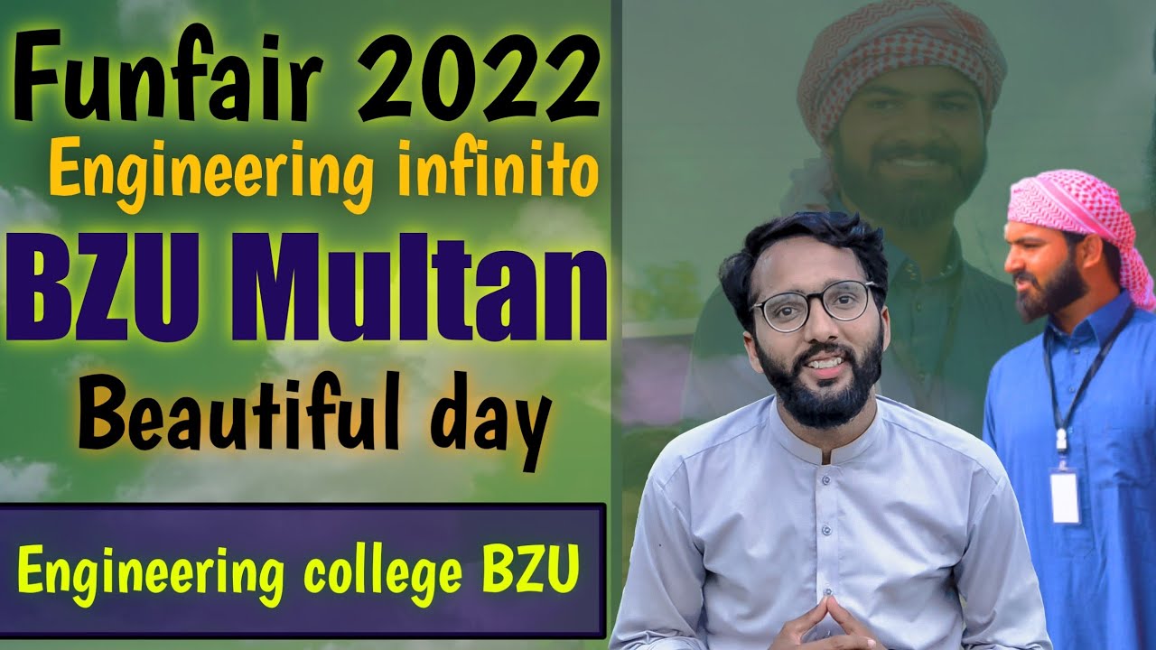 Engineering Infinito Funfair || BZU ||MULTAN || 2022