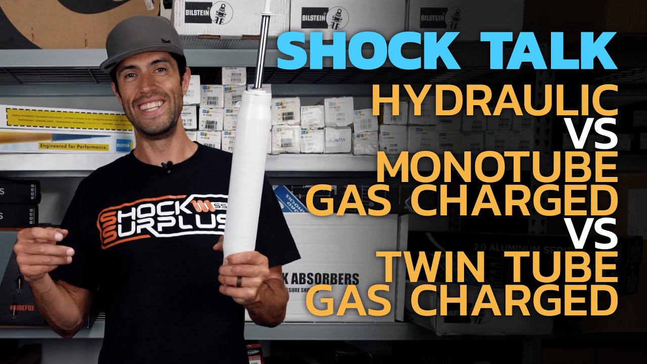 Shock Talk - Hydraulic vs Monotube Gas Charged vs Twin Tube Gas Charged