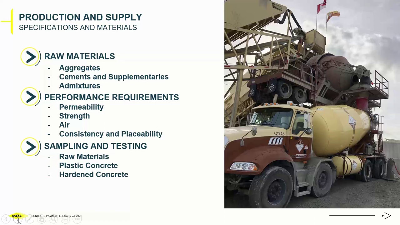 Provincial Concrete Pavements - Contractor Perspective