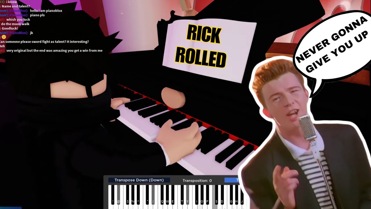 Rickrolling judges in Roblox Got Talent [INSANE]