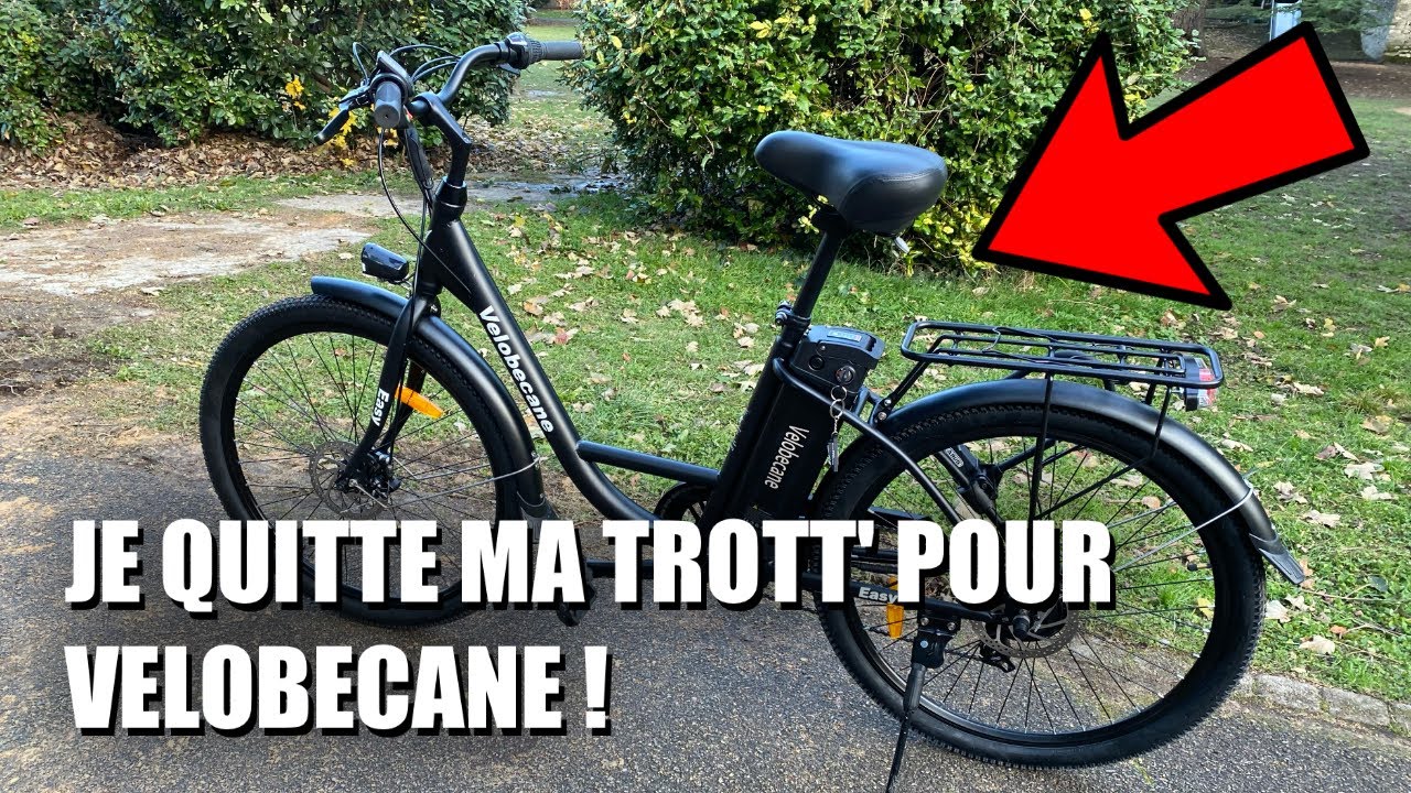 JE QUITTE MA TROTTINETTE POUR UN VÉLO ÉLECTRIQUE ! (VELOBECANE)