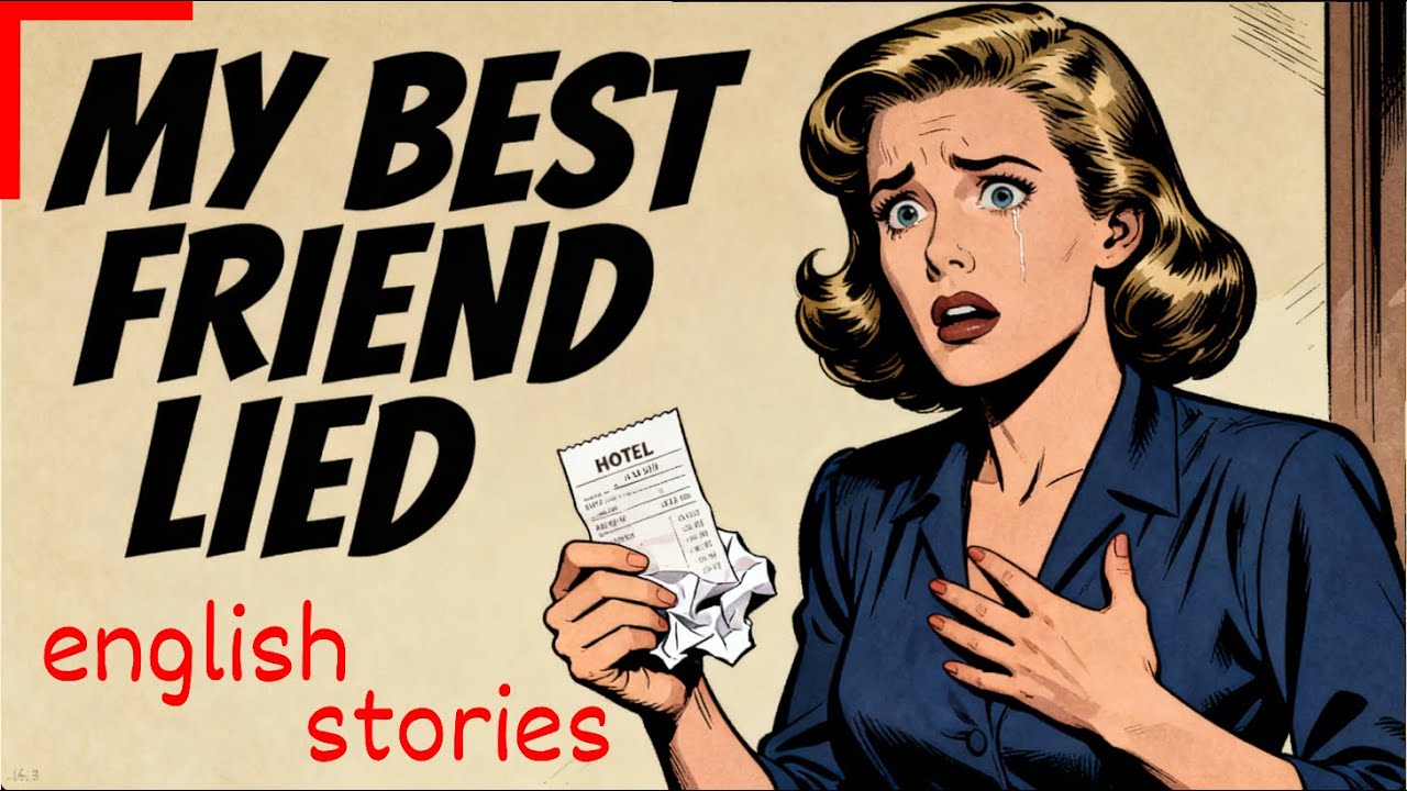 Learn English through Stories⭐ My Best Friend Lied |  Emotional Story