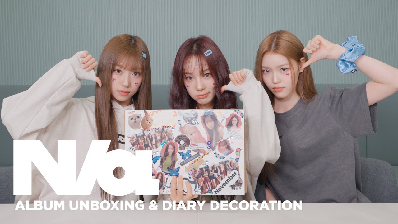 izna (이즈나) 'N/a' Album Unboxing & Diary Decoration