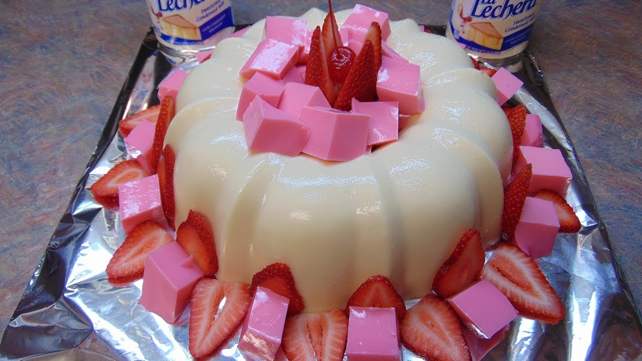 Gelatina De Leche Condensada(Leche Nestel) A Mi Gusto!!!