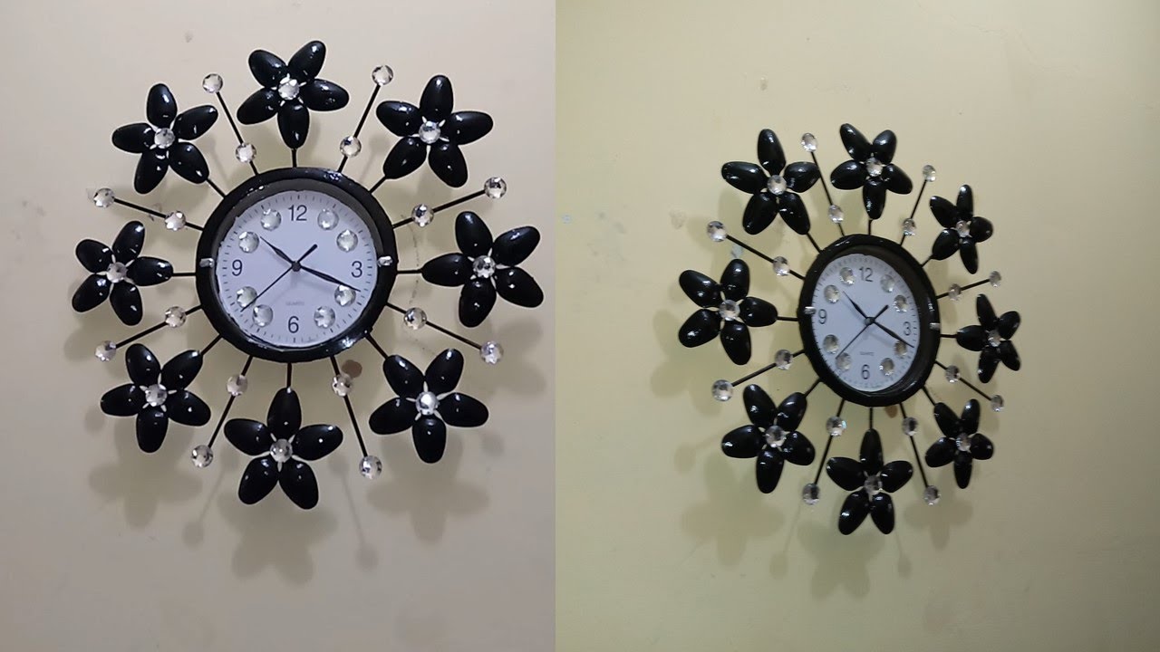 Reloj decoativo, fácil y económico- Decoative, easy and economical clock