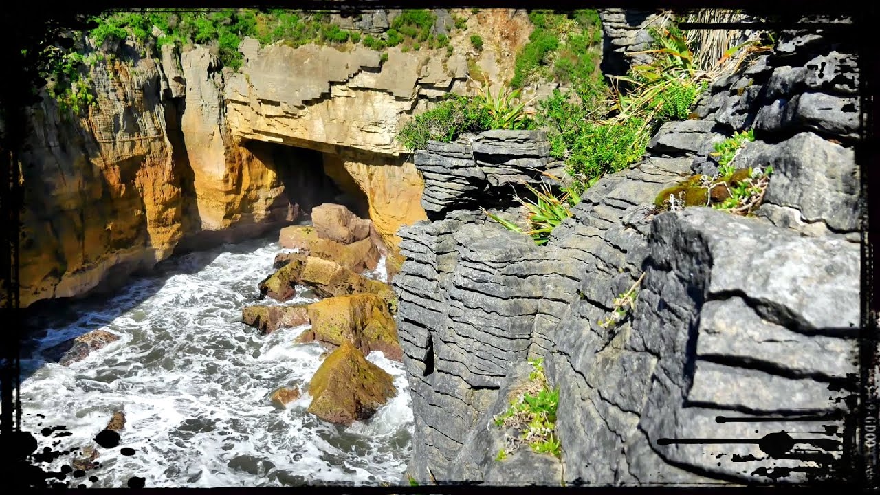New Zealand's POWERFUL Punakaiki Pancake Rocks 🇳🇿 Easy West Coast Walks