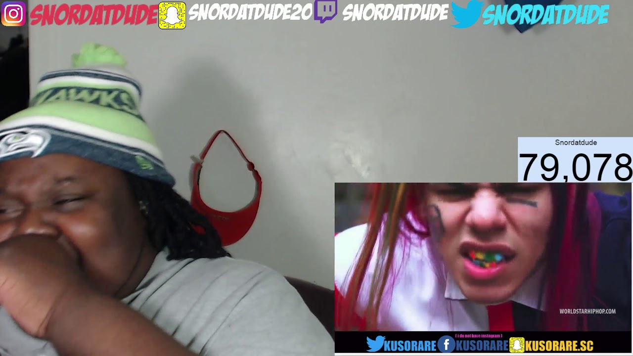 GAYYYY GANGGGG!!! HE NEED TO CHILL!!  6IX9INE- '' KumShooda '' (KOODA PARODY) REACTION!!!