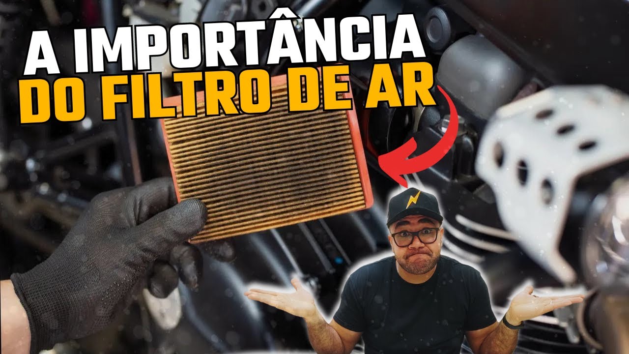 A IMPORTANCIA DO FILTRO DE AR PARA VIDA UTIL DO MOTOR DA SUA MOTO!