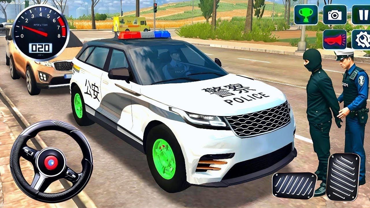 Insane Police Car Chases in Android Open World Game! 🚓 | Police Simulator 2025
