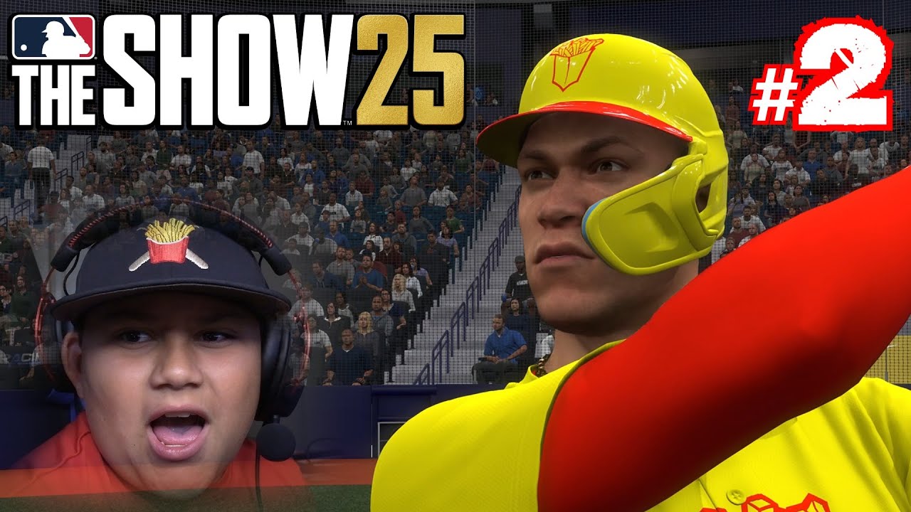 Лампи встречает Аарона Джаджа на площадке! | MLB The Show 25 | Играет Лампи №2