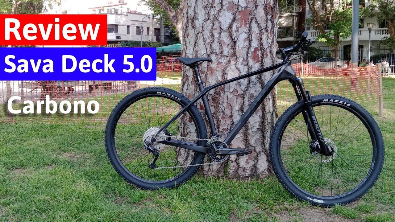 Esta bici de carbono Sava Deck 5.0 me sorprendi&oacute; por su bajo precio y calidad de equipo. Descubrila!