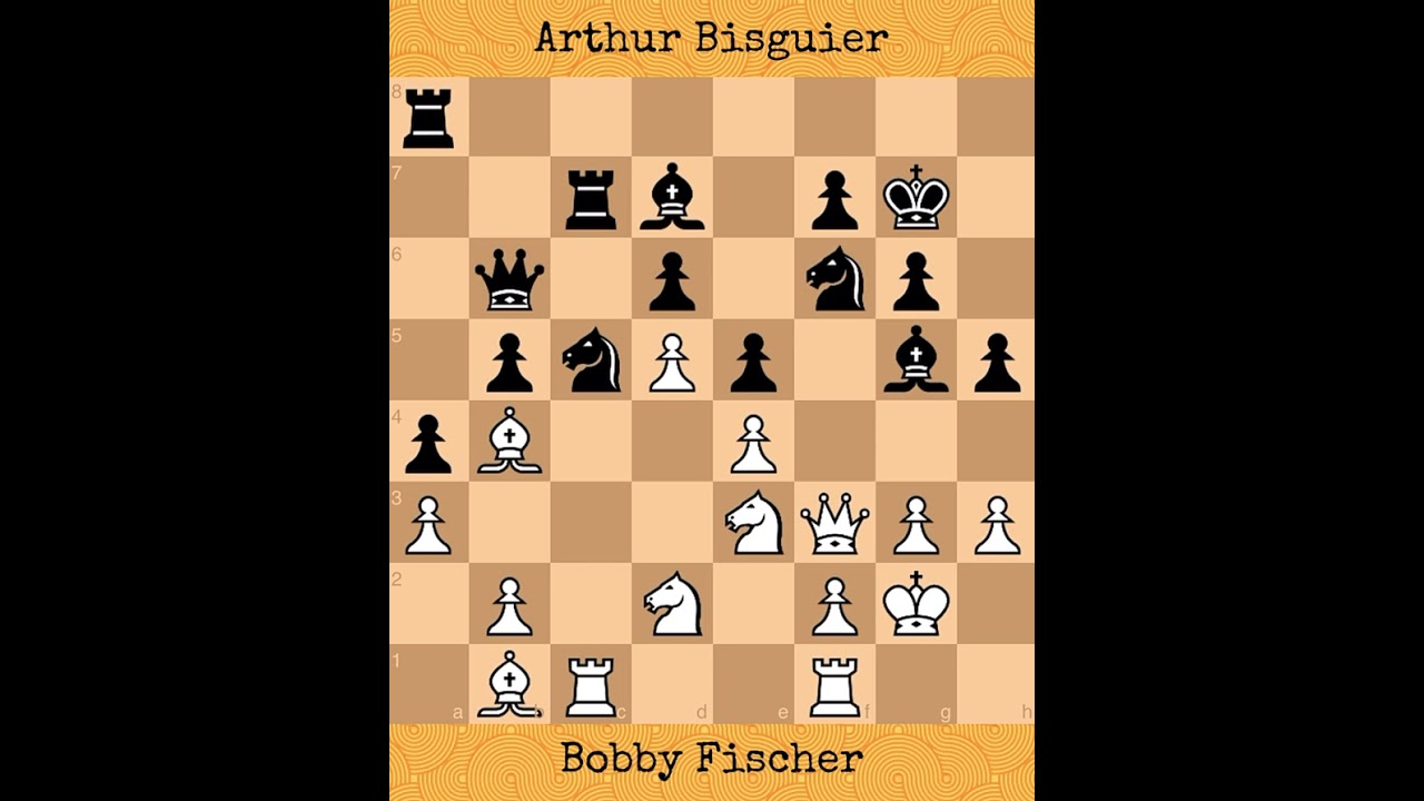 Robert James Fischer vs Arthur Bisguier | United States Championship (1958/59)
