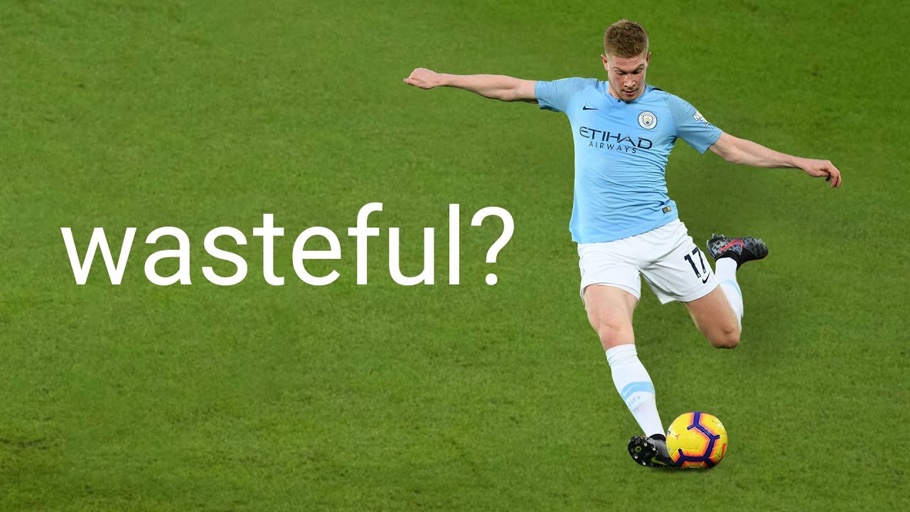 I found Kevin De Bruyne's last 100 free kicks...