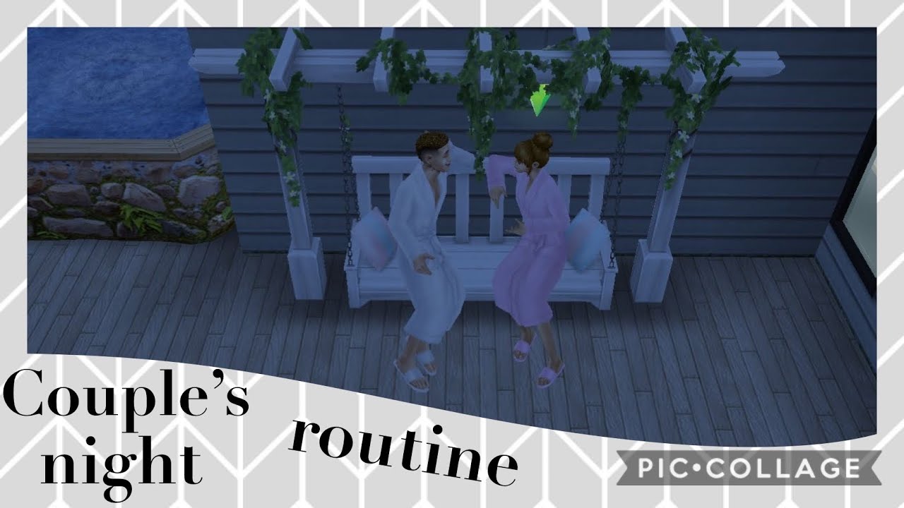 Couple’s night routine {Sims FreePlay}