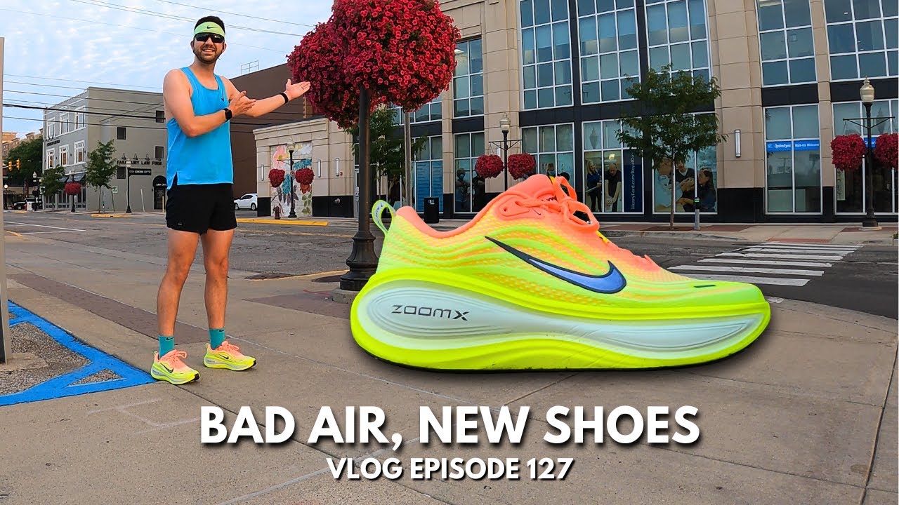 My first (smoky) week in the Nike Vomero Plus - Vlog Ep. 127