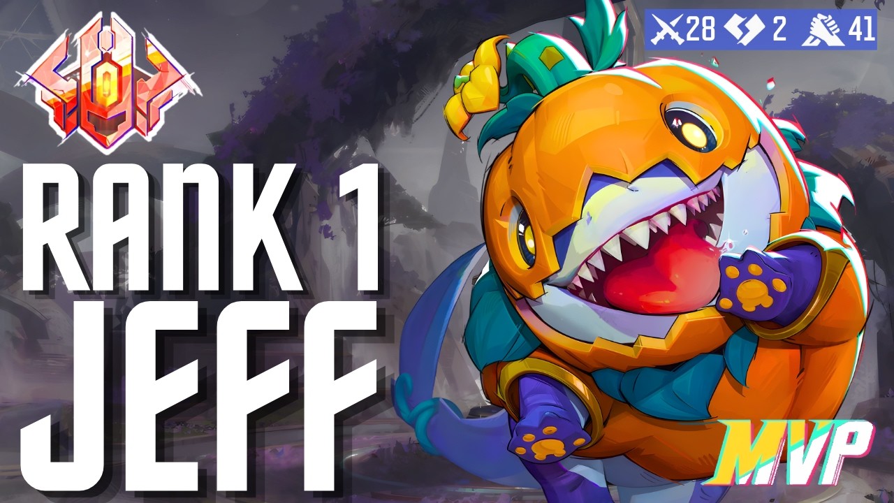 Tornado | Rank 1 Jeff the Land Shark Gameplay | Season 8 | Marvel Rivals