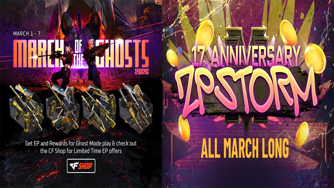 كروس فاير ويست : شرح ايفينت ZP STORM + March of the Ghosts  فرص ZP مجانية بطريقة مش هتصدقها🤑💰