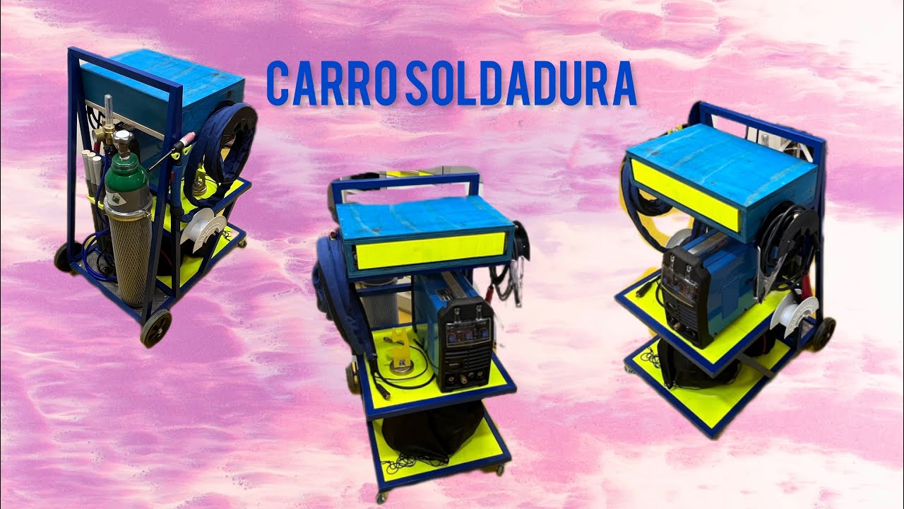 INCREIBLE CARRO para MAQUINAS de SOLDAR #ismapro #makersespaña