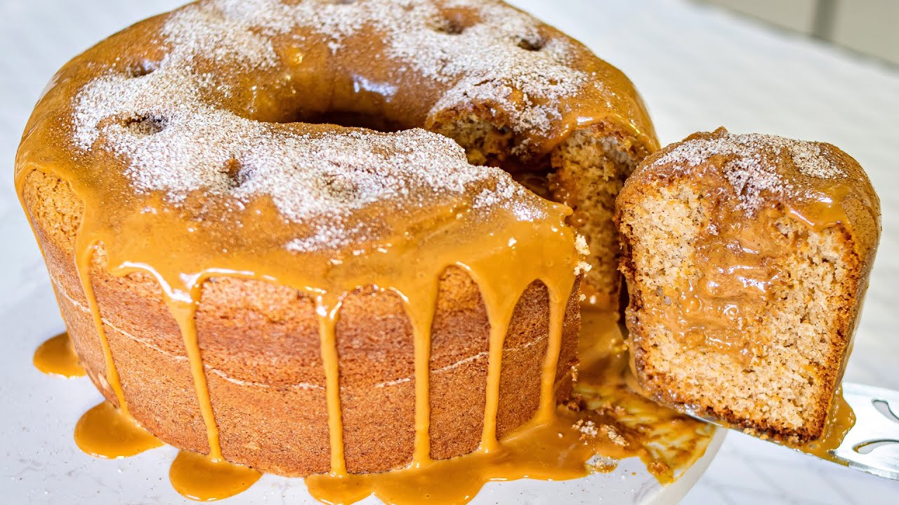 MELHOR QUE CHURROS! BOLO SABOR DE CHURROS 😋FOFINHO E SUPER FÁCIL DE FAZER | Receitas Da Cris