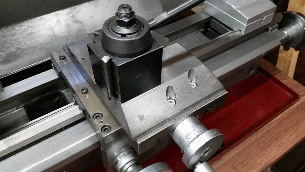 Solid Tool Post For The Paulimot PM2500 Lathe. Part 1 of 2.