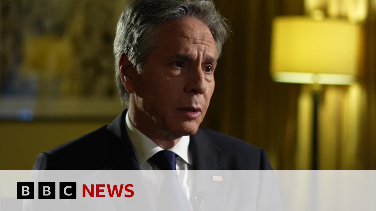 Blinken says China helping fuel Russian threat to Ukraine | BBC News