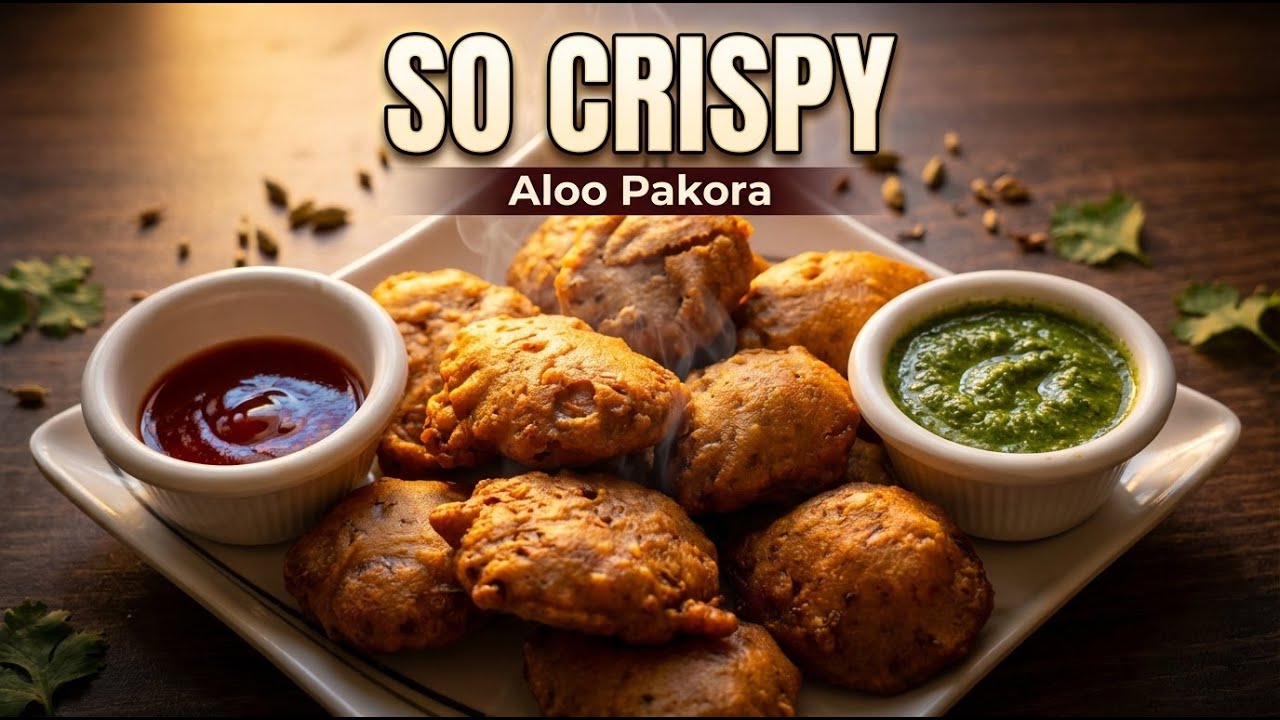 Crispy Aloo Pakora Recipe | Perfect Tea-Time Snack | POP's Kitchen