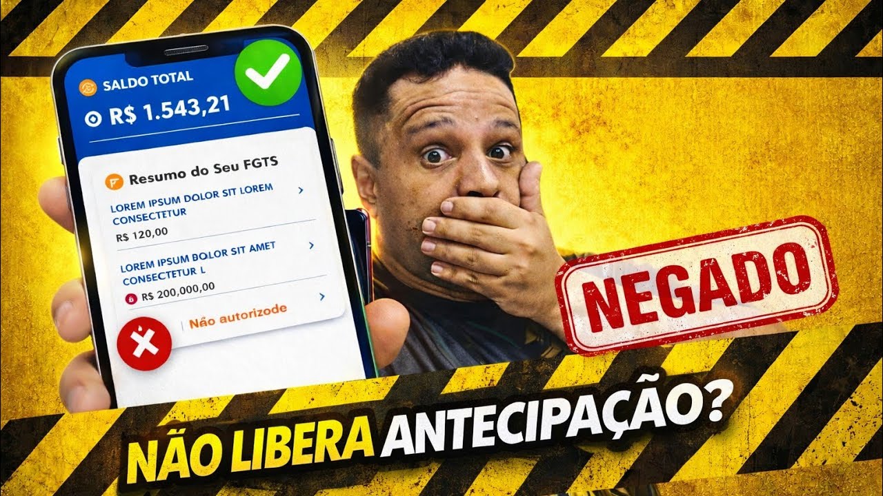 FGTS: Por Que NÃO consigo SACAR o meu saque aniversário ? SEM SALDO NO FGTS 