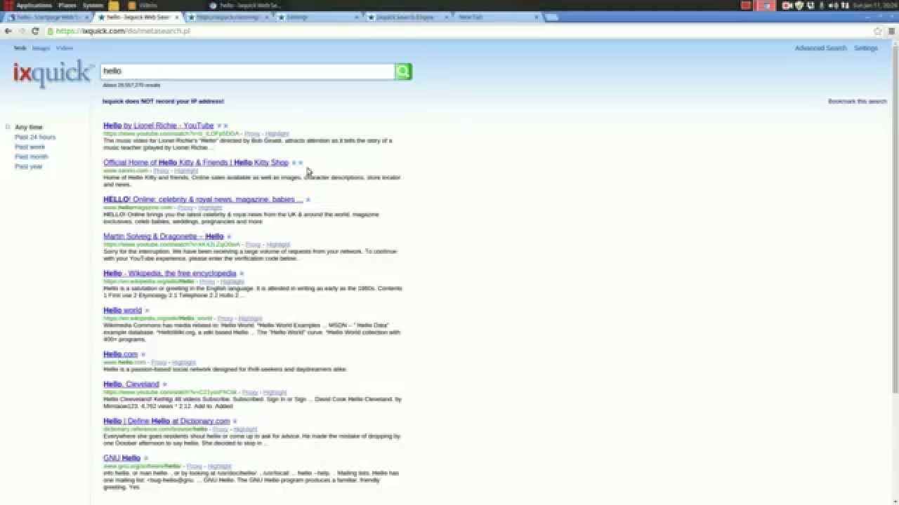 Anonymous Search Engine For Private Browsing   Quick Look At Ixquick