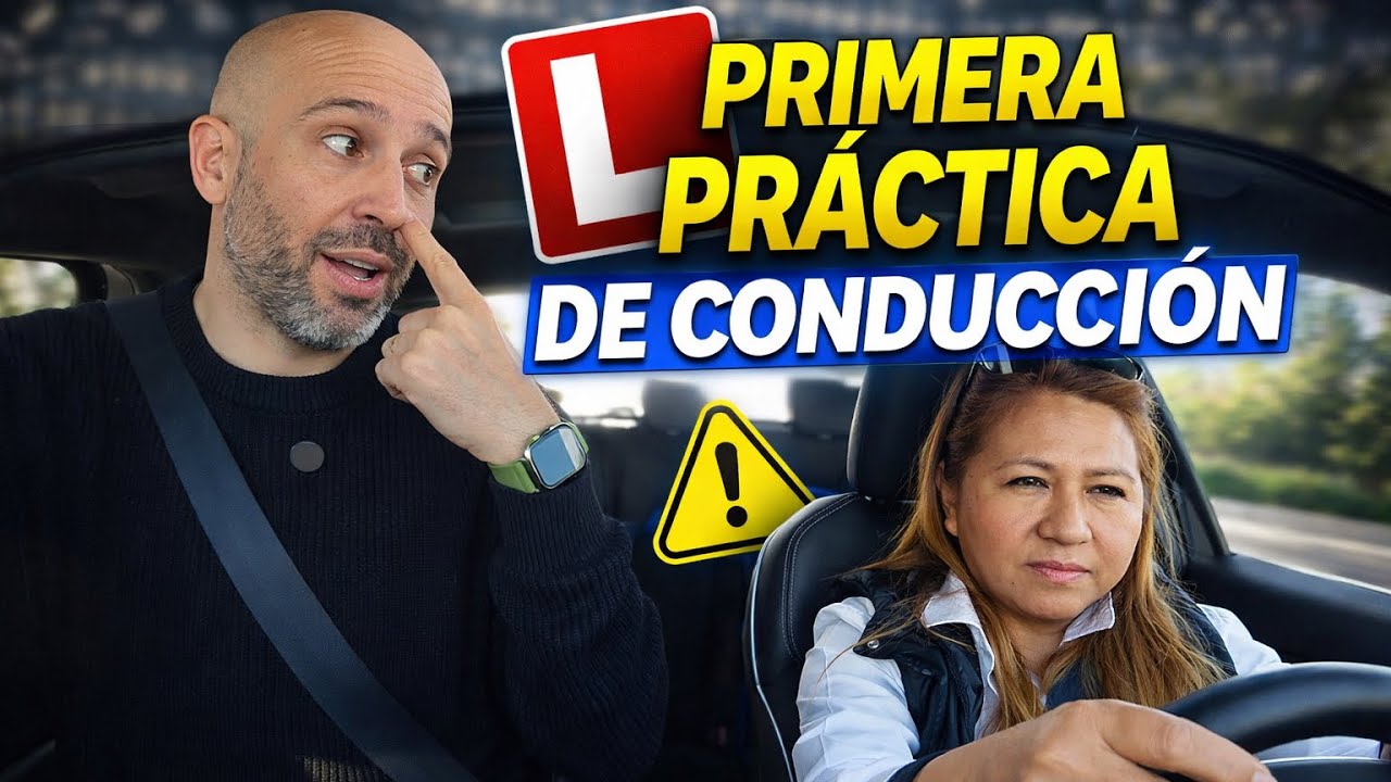 🔴Primera PRÁCTICA de CONDUCIR , le EXPLICO todo al DETALLE🚗💨💨