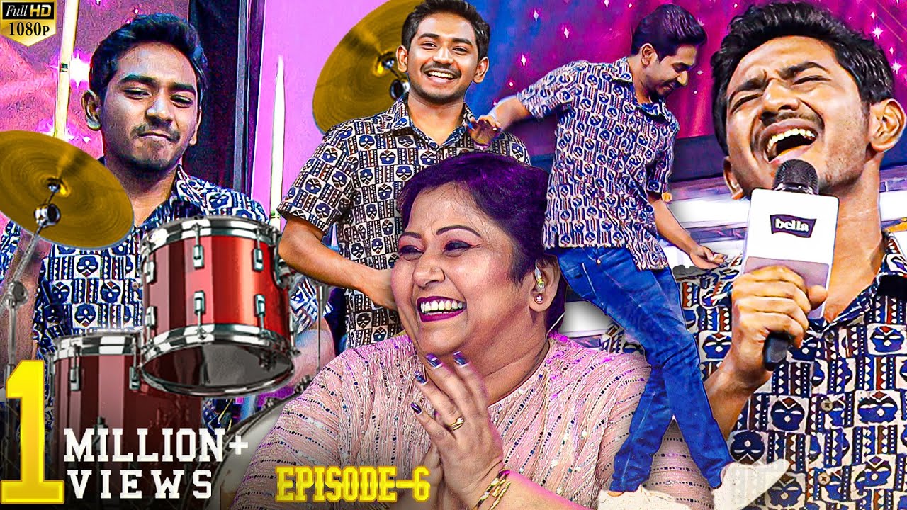 OMG😱Ken Karunas வெறித்தனமான Drums Performance🔥& Sings 'Maruvaarthai Pesaadhe'😍Grace in Happy Tears!