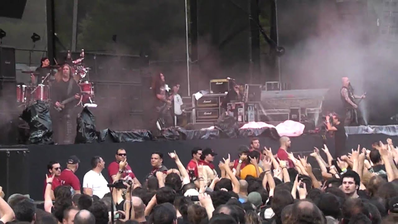 Slayer Live Athens 24-6-2010 Terra Vibe Malakasa Raining blood HD
