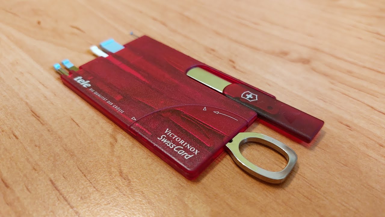 Victorinox Swisscard Classic bemutató