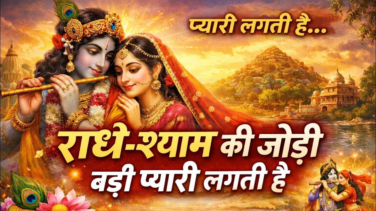 Radha Shyam Ki Jodi Badi Pyari Lagti Hai | #Radha Krishna Bhajan | Divine Love Song