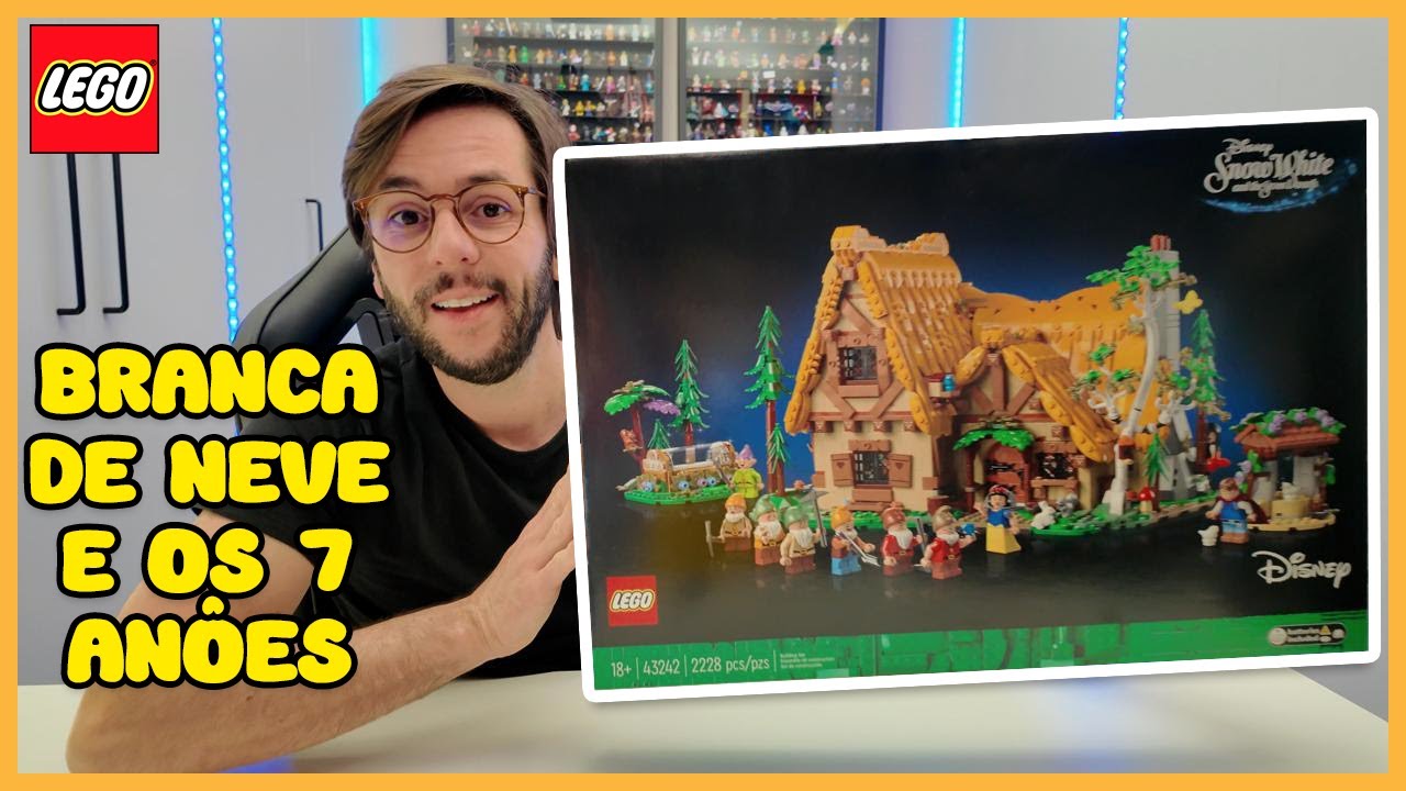 LEGO Casa da Branca de Neve e os Sete Anões (Unboxing, Review)