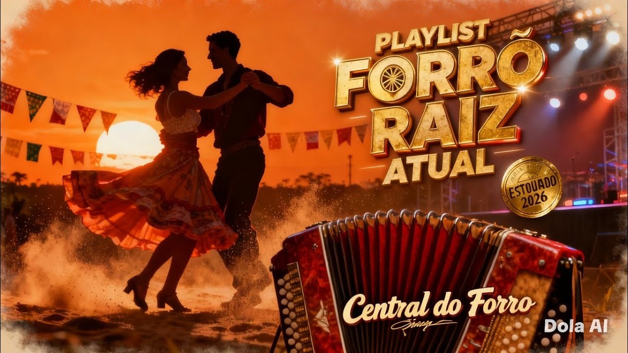 PLAYLIST FORRÓ RAIZ ATUAL ESTOURADO 2026 🔥 As Mais Tocadas do Nordeste | Central do Forró