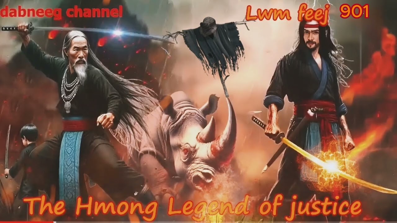 Lwm Feej Tub Nab Dub The Hmong Swordsman Part 901 - Yawg Phuab Toom - Swordsman Of Justice