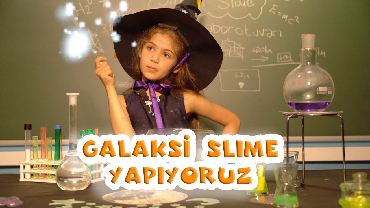 Galaksi Slime Yapıyoruz | 11. B&ouml;l&uuml;m | Simli Slime Yapımı izle